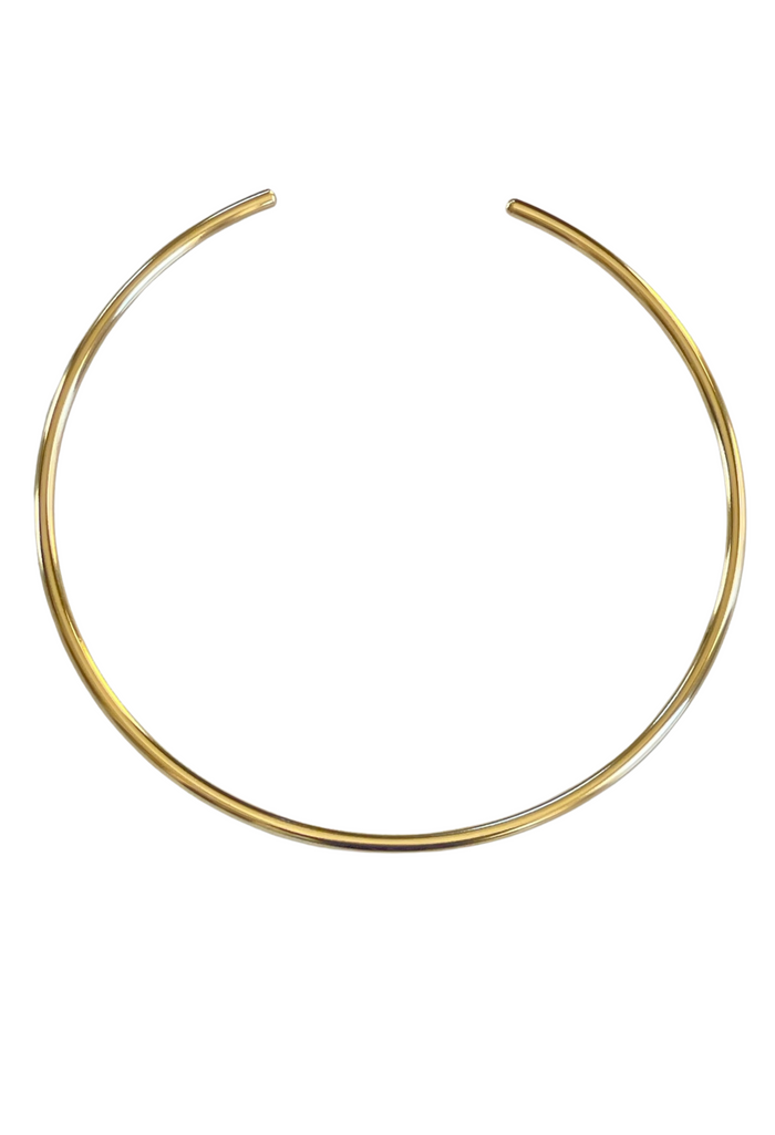 Thin Collar Gold Necklace