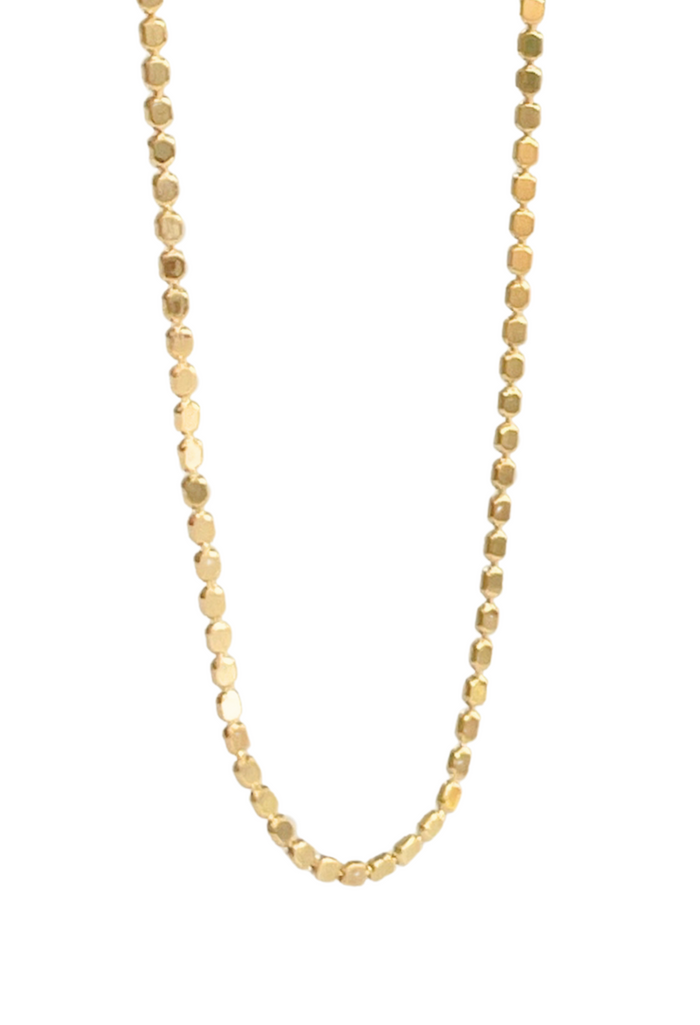 Petite Tulum Flat Beaded Chain