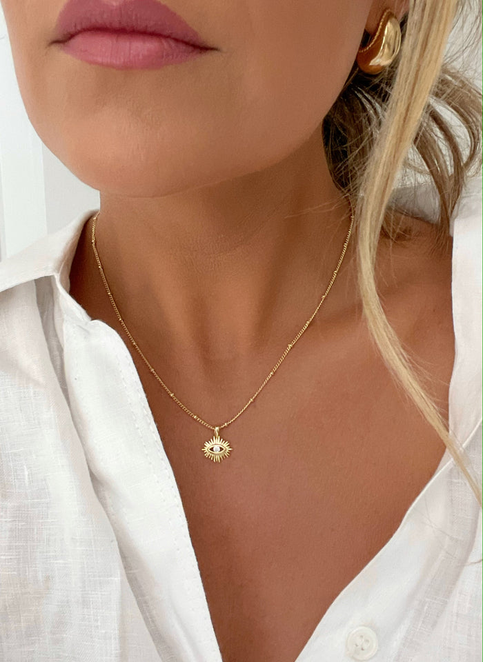 Birdie Evil Eye Necklace