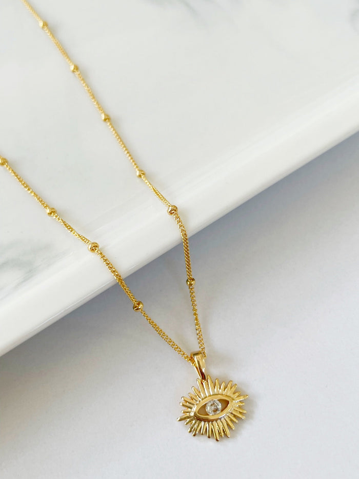 Birdie Evil Eye Necklace