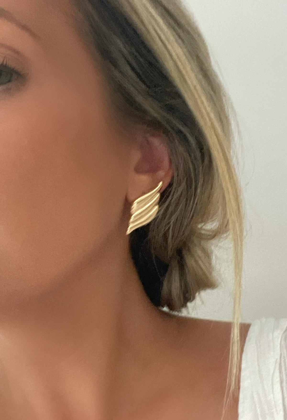 Golden Wing Earrings