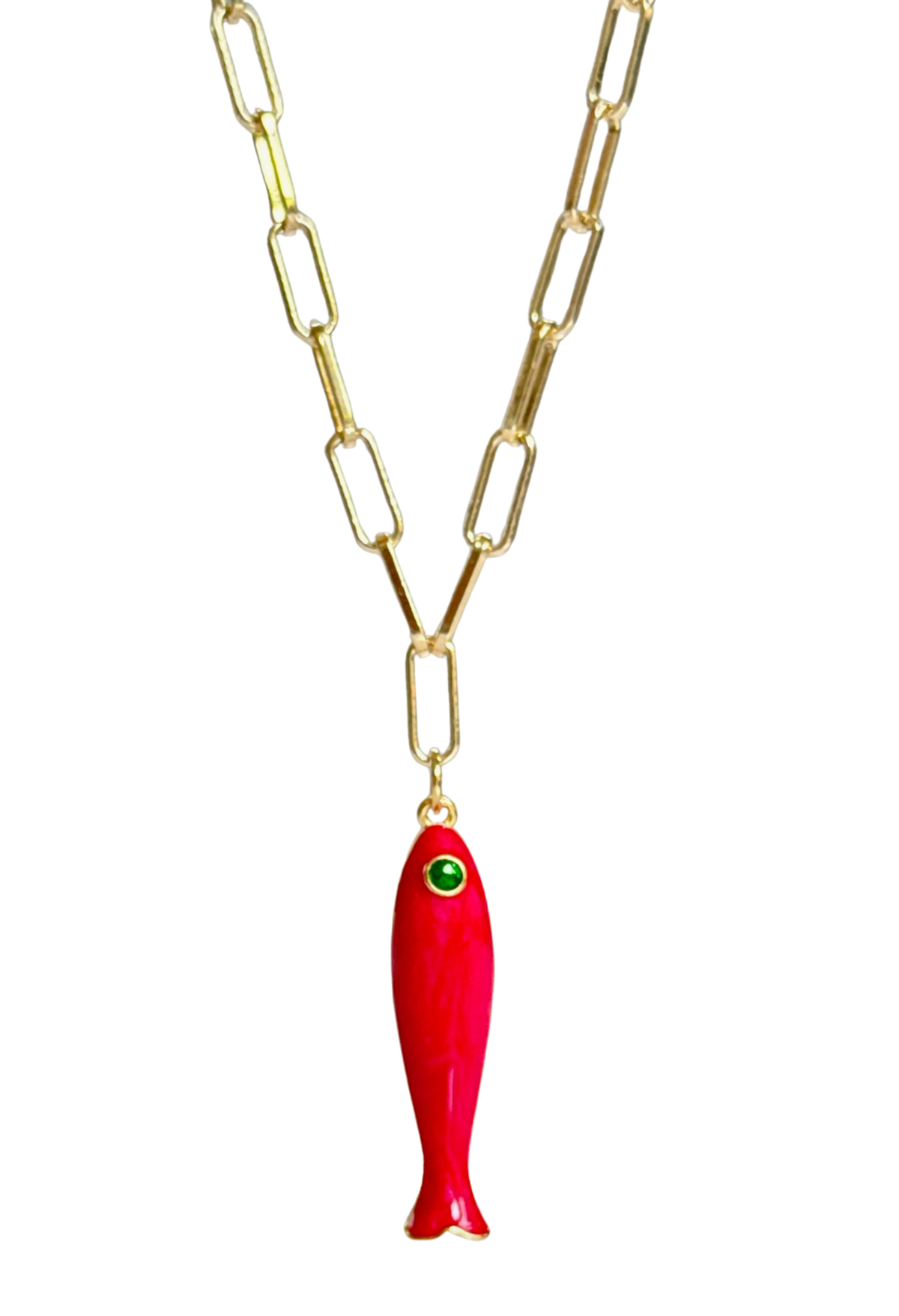 Fish Pendant Necklace