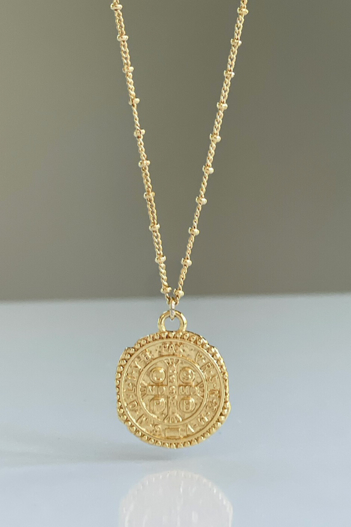 Gold Coin Necklace