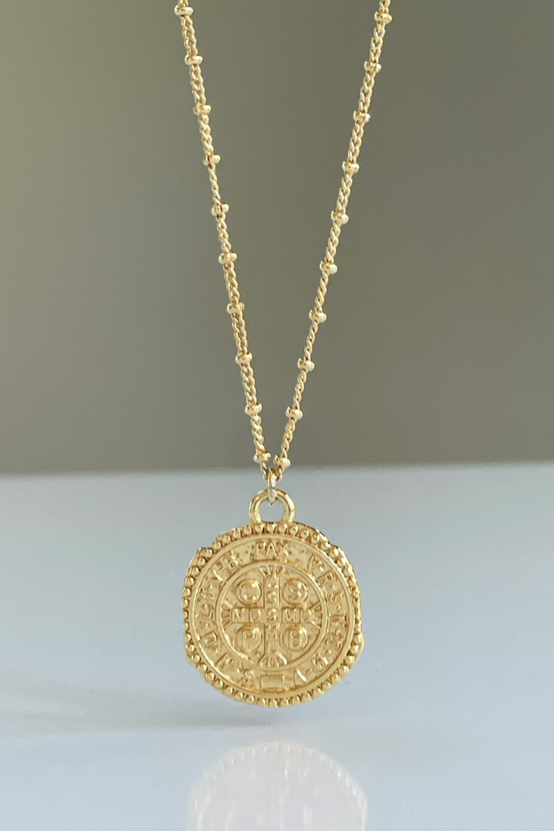 Gold Coin Necklace