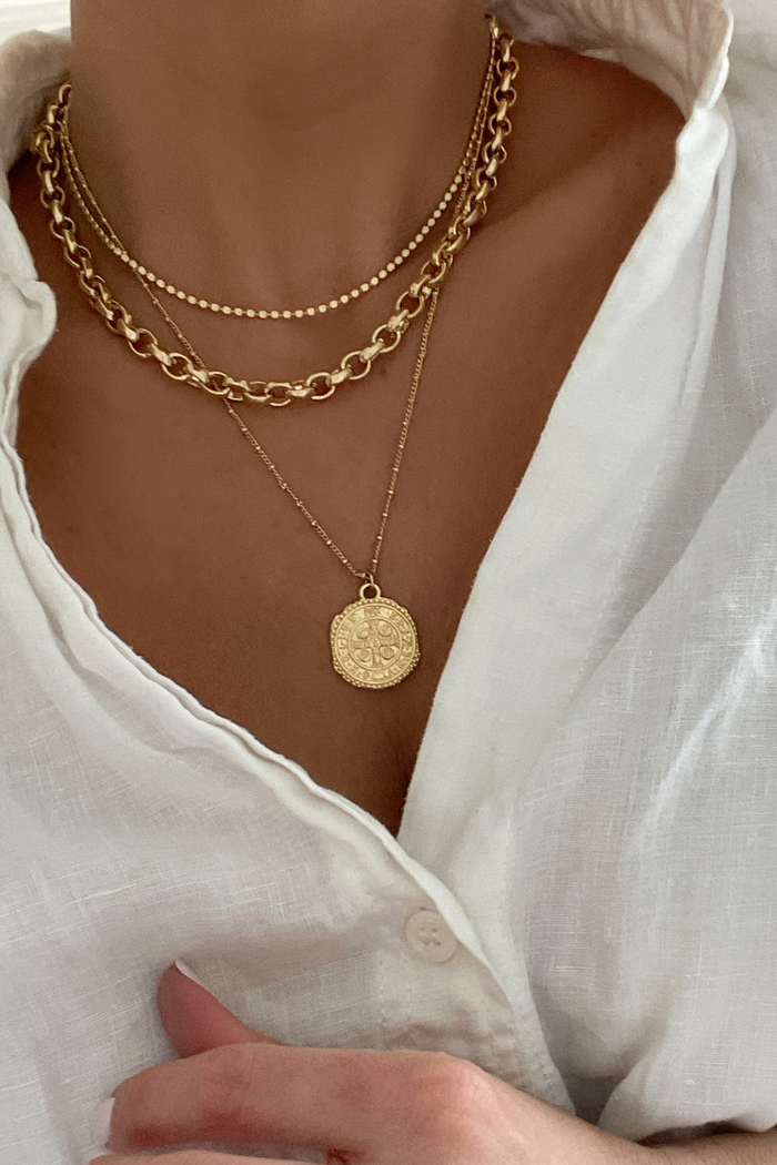 Gold Coin Necklace