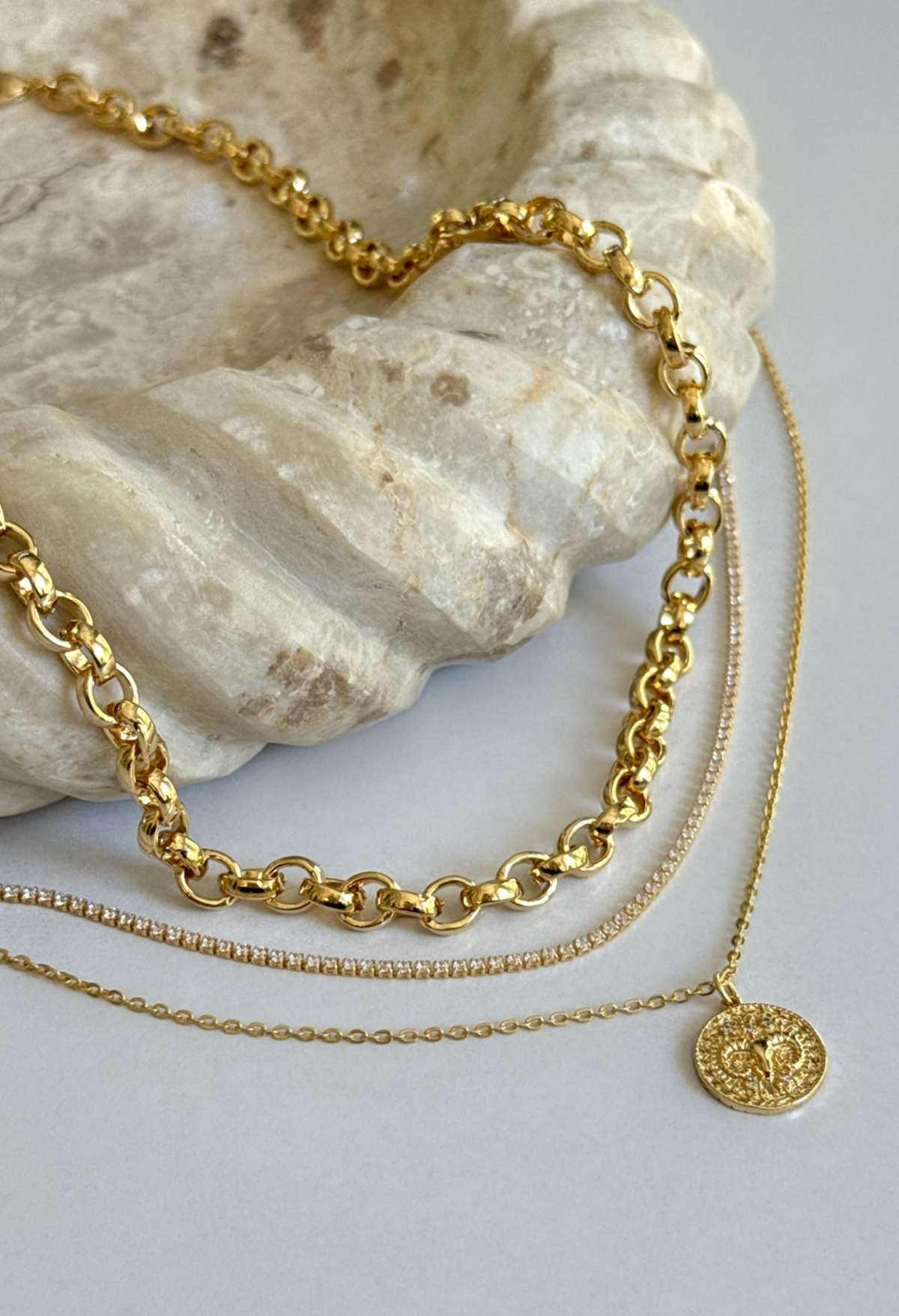 Petite Zodiac Coin Necklace