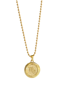 Zodiac Coin Necklace