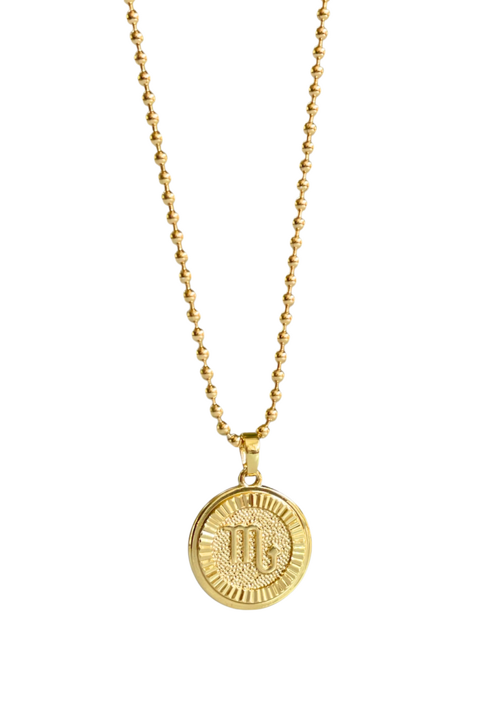 Zodiac Coin Necklace