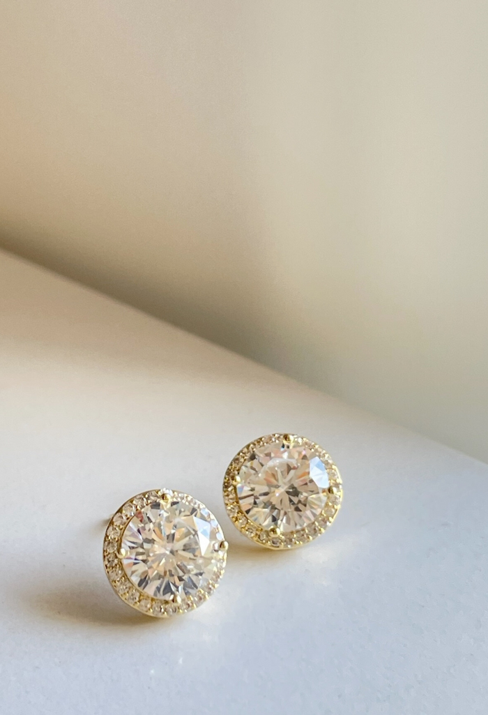 Dylan Diamond Stud Earrings