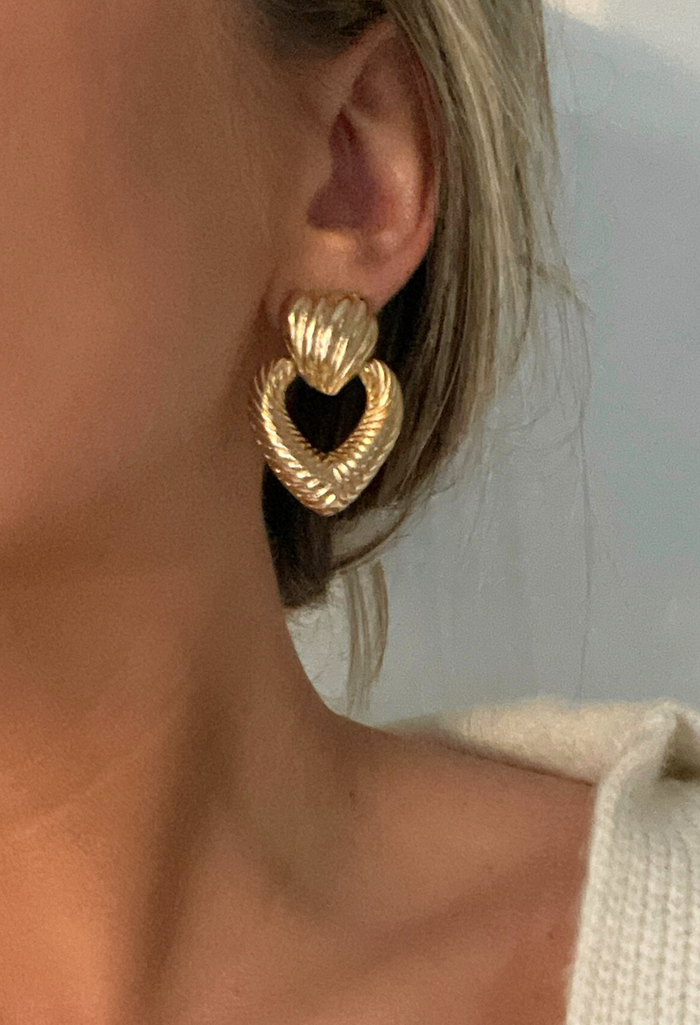 Love Song Heart Earrings