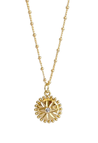 Sun Pendant Necklace