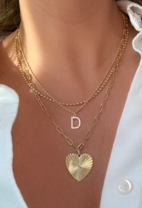 Diamond Initial Necklace