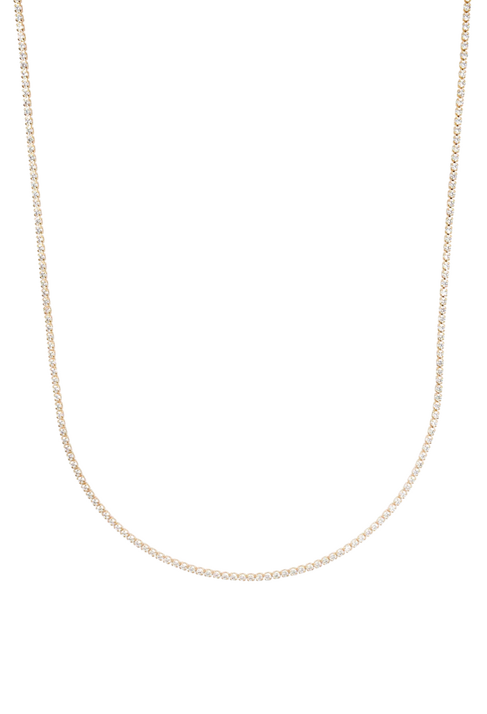 Teeny Tennis Necklace