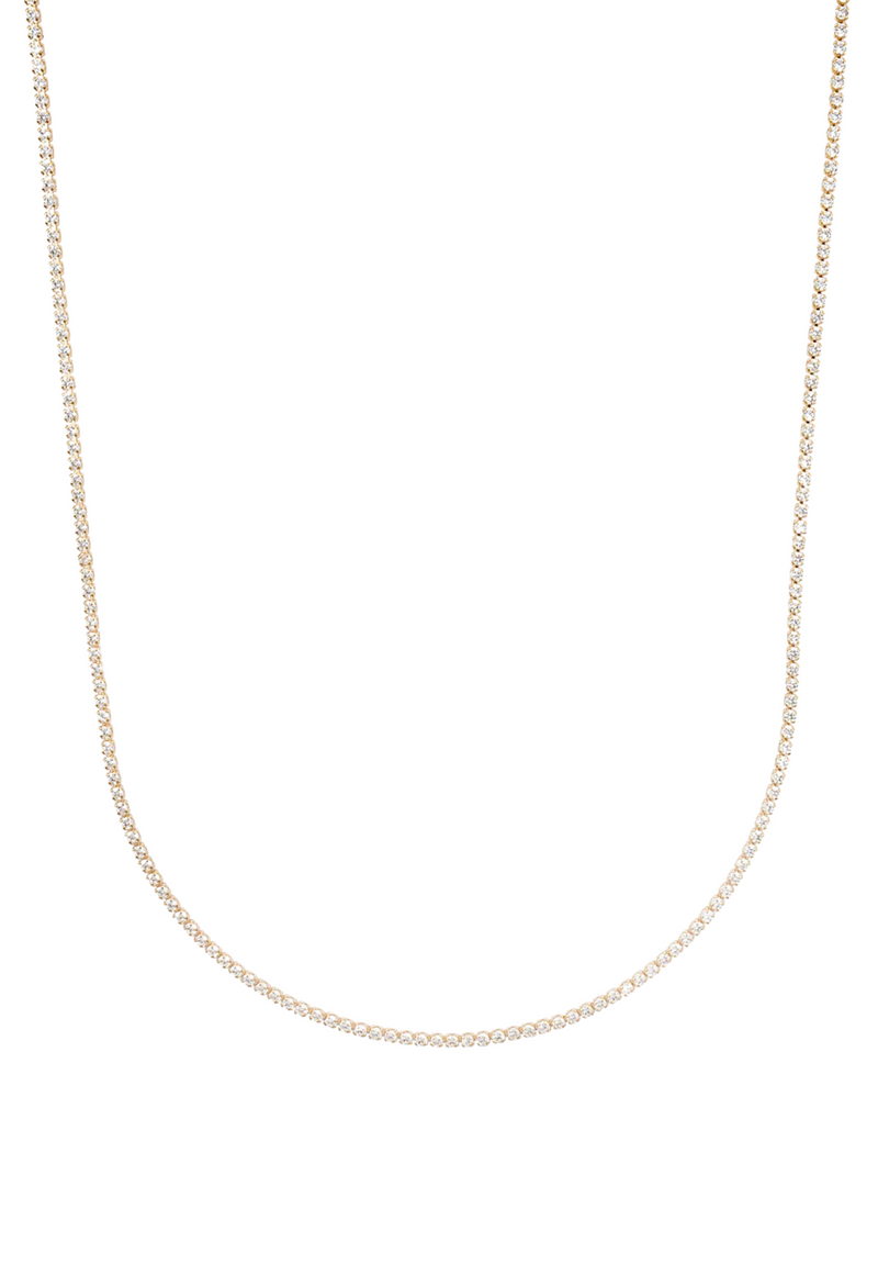 Teeny Tennis Necklace