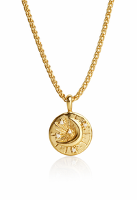 Moon Sun and Stars Necklace