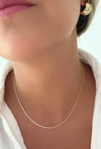 Teeny Tennis Necklace