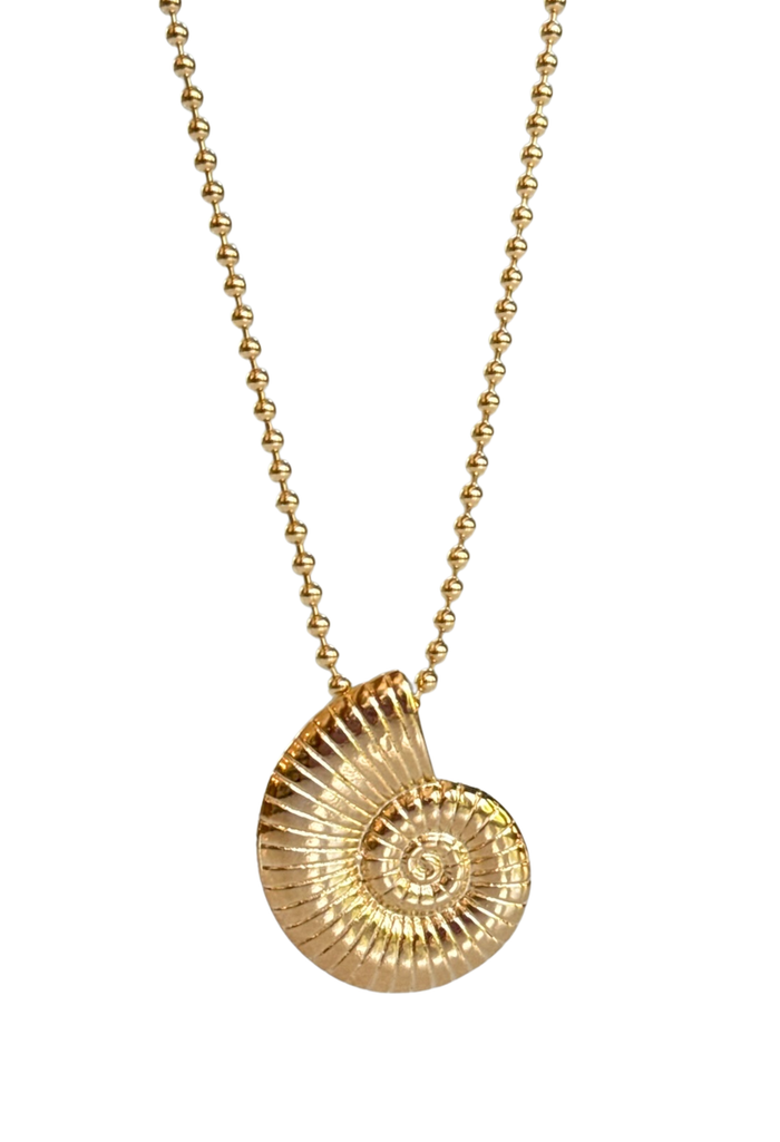 Gold Shell Necklace