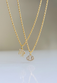 Zodiac Diamond Necklace