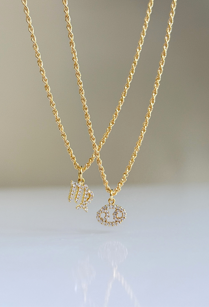 Zodiac Diamond Necklace