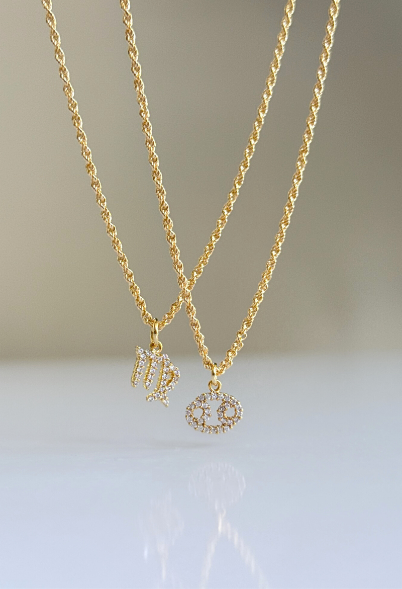 Zodiac Diamond Necklace
