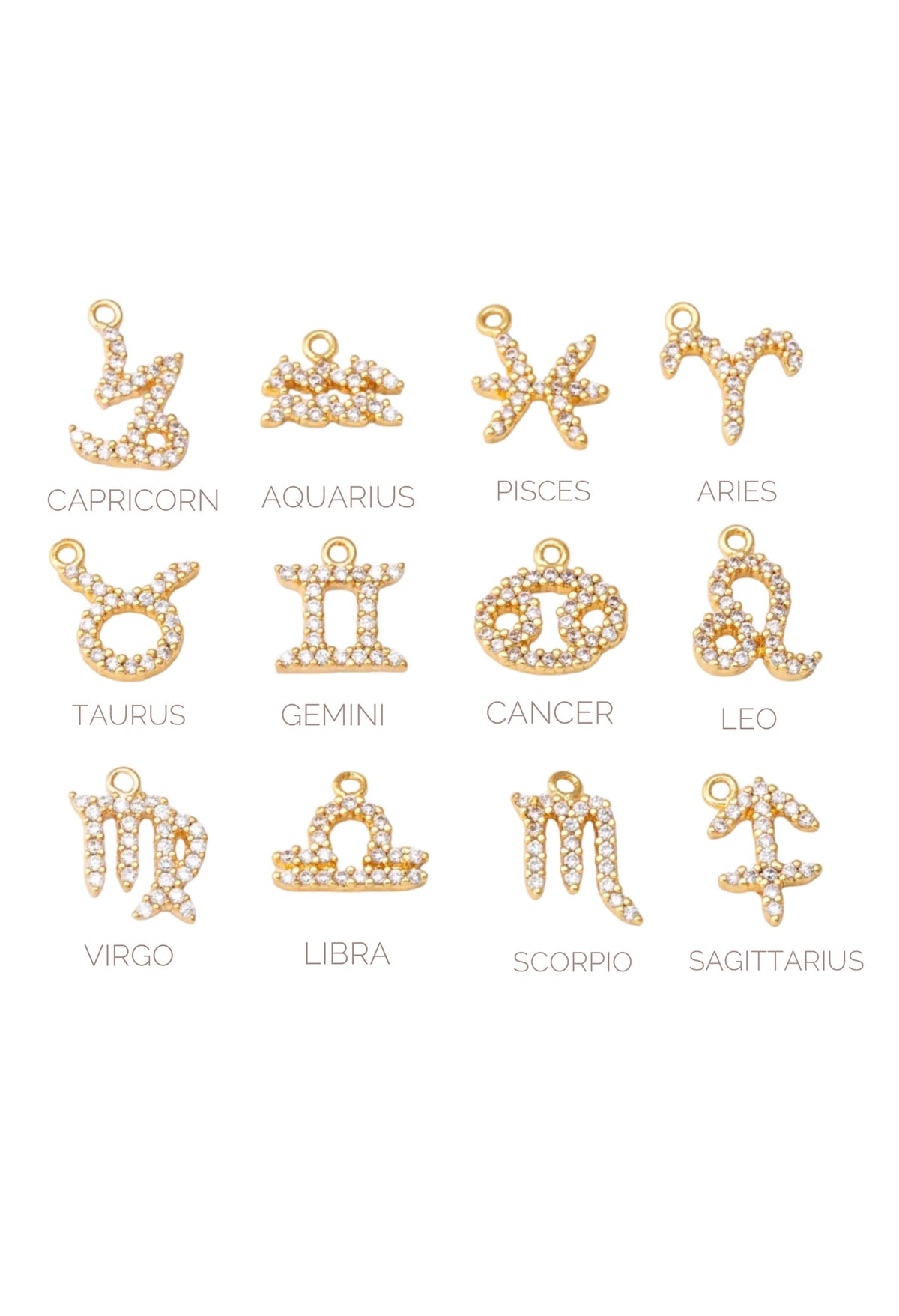Zodiac Diamond Necklace