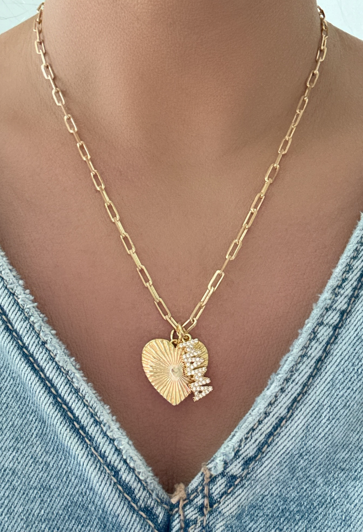 Mama Heart Necklace