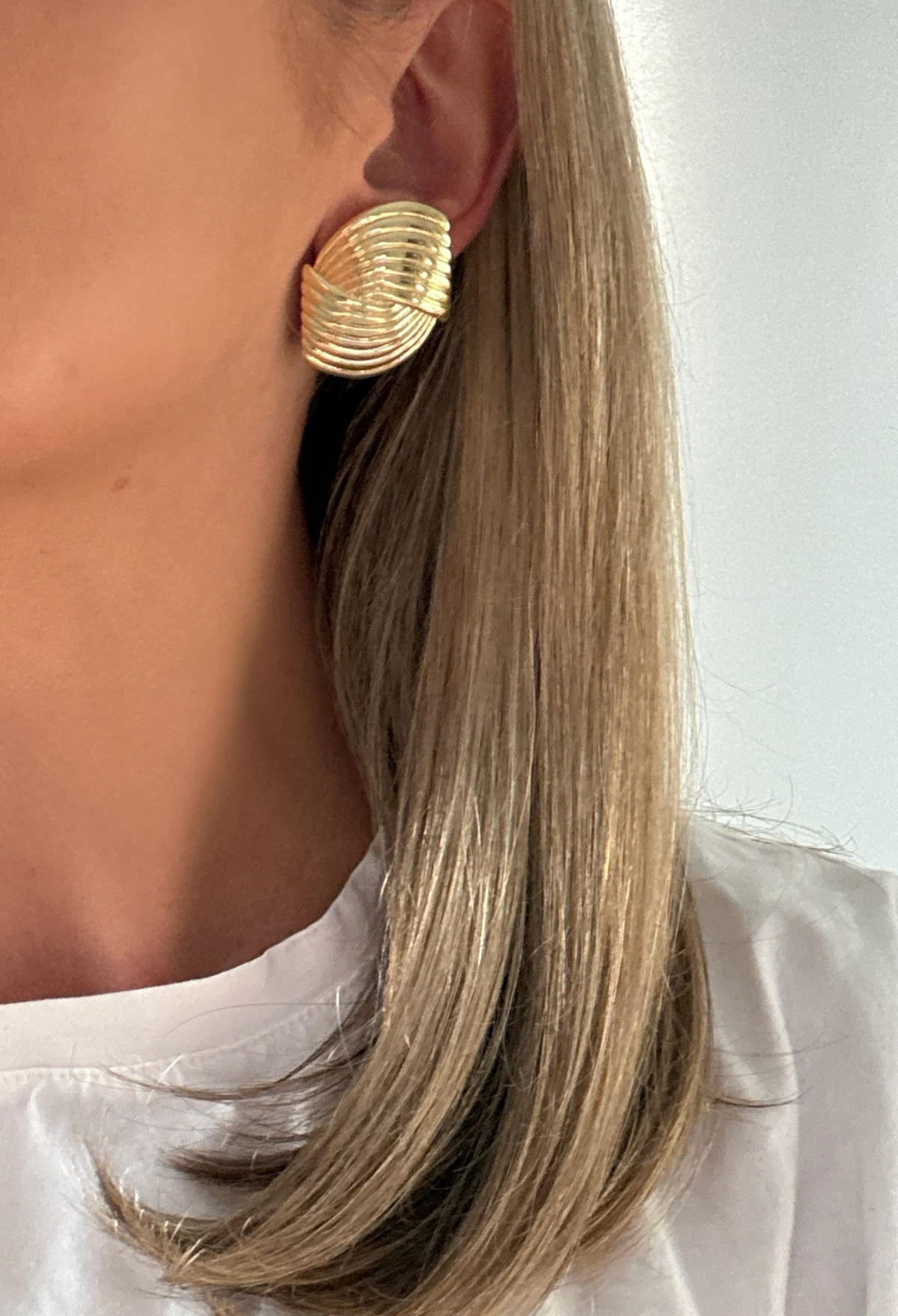 Chelsea Geometric Chunky Earrings