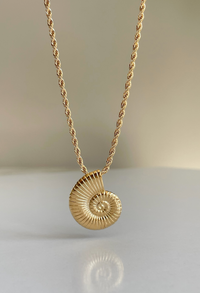 Gold Shell Necklace