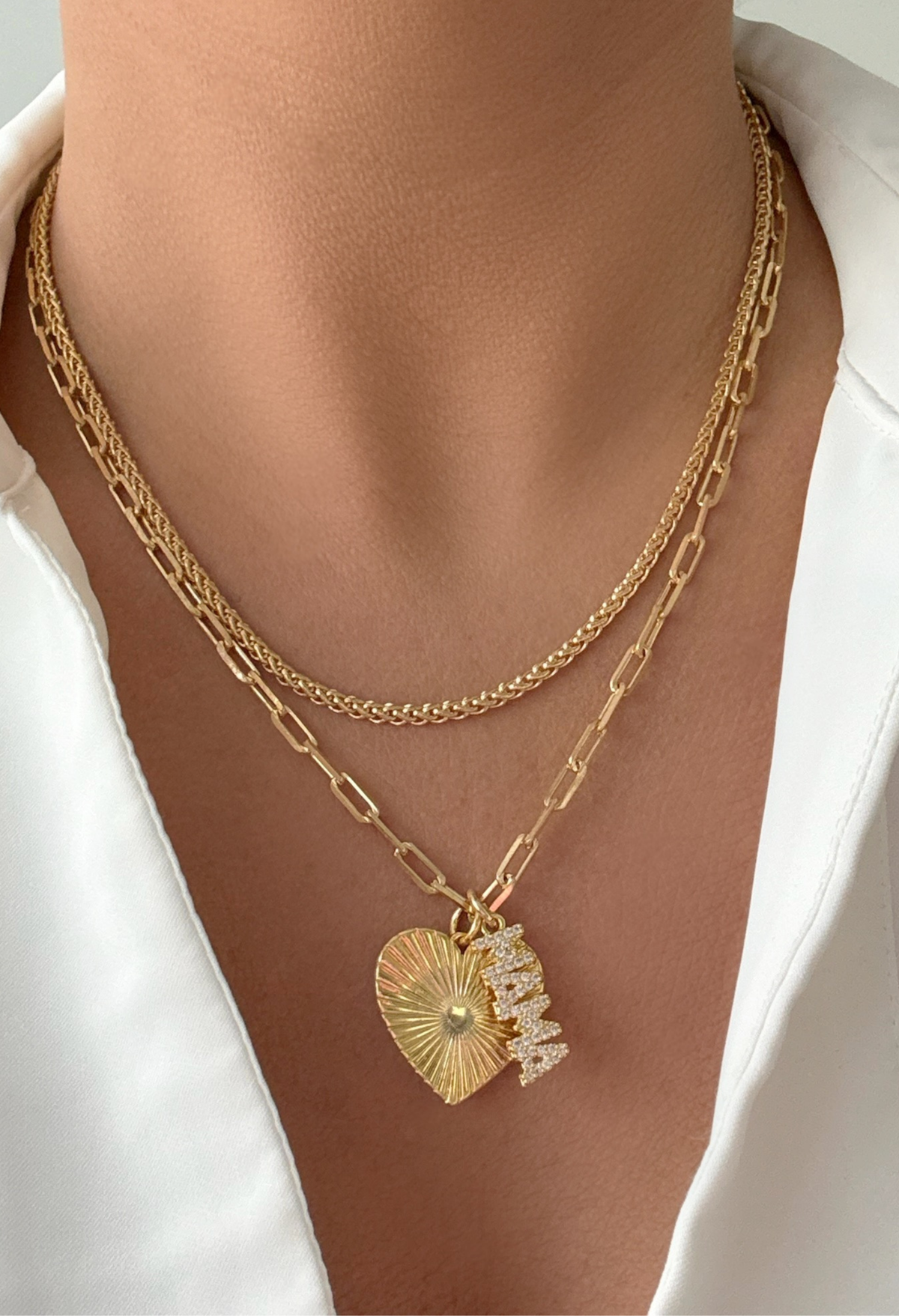 Mama Heart Necklace