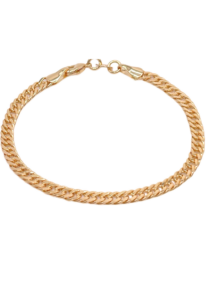 Goldie Cuban Link Gold-Filled Bracelet