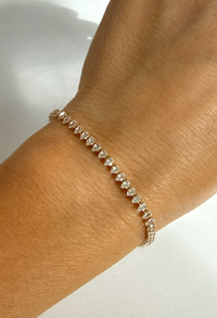 She's Golden Tennis Bracelet