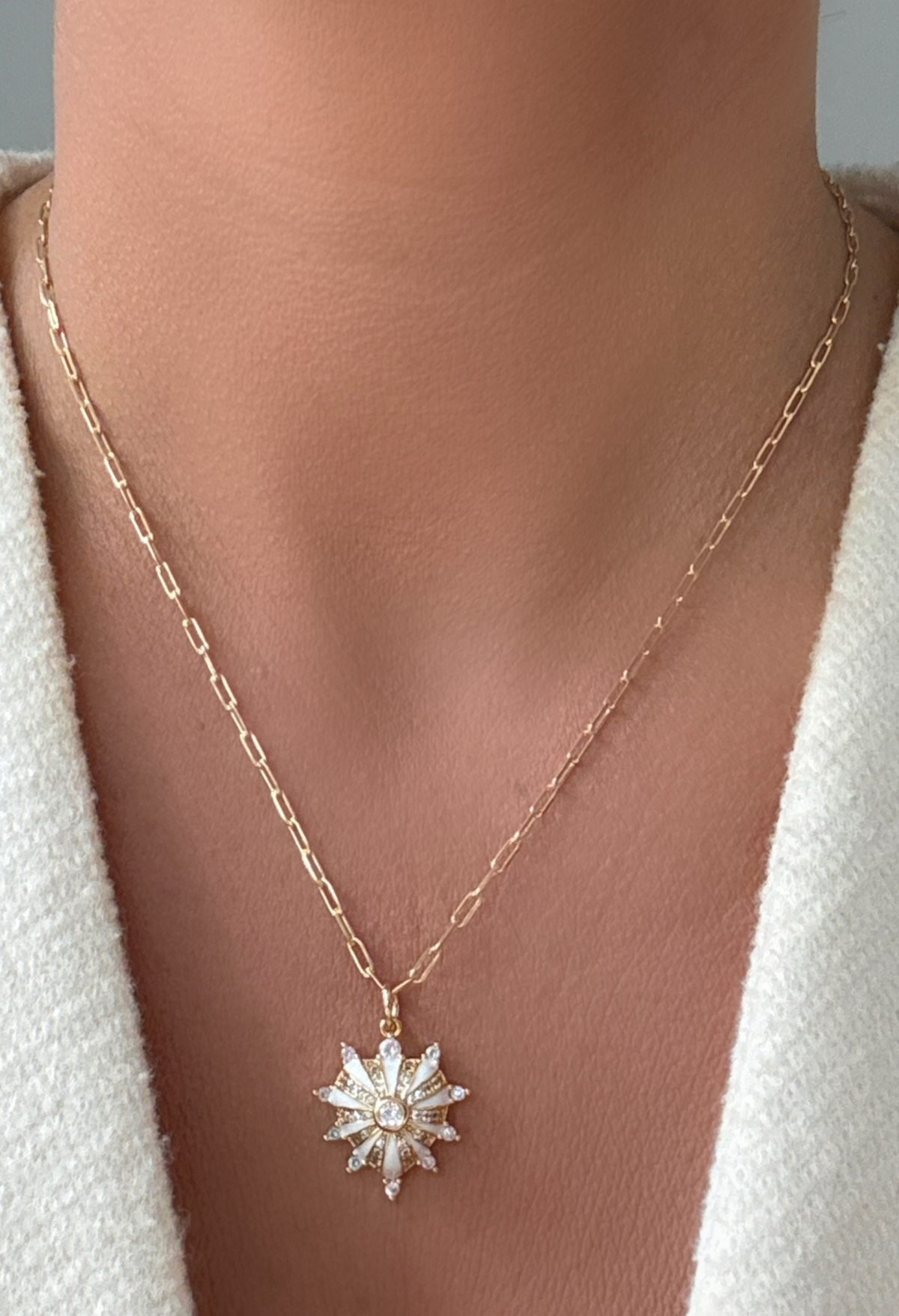 Wild Diamond Heart Necklace