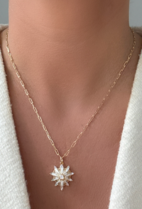 Wild Diamond Heart Necklace