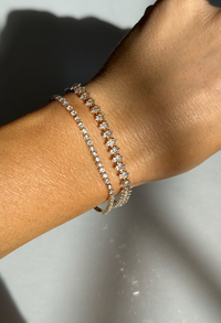 She's Iconic Tennis Bracelet