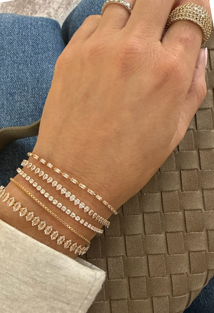 She's Chic Tennis Bracelet