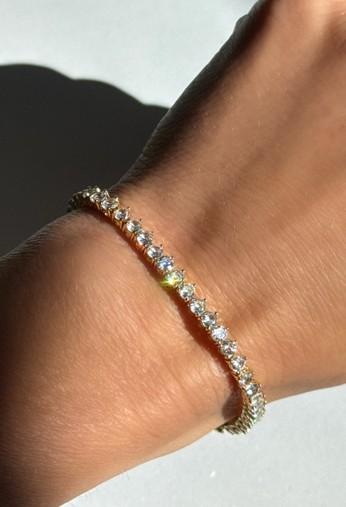 Material Girl Tennis Bracelet