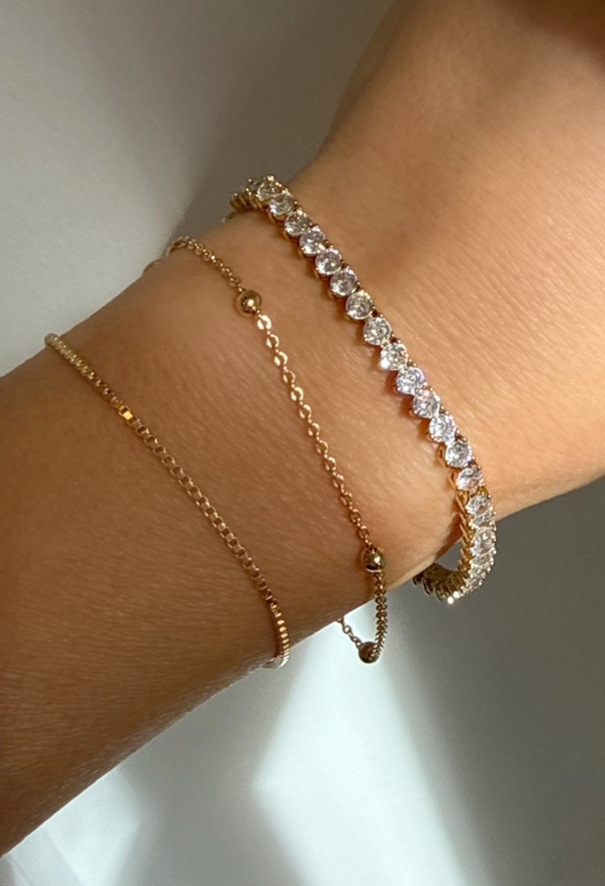 Material Girl Tennis Bracelet