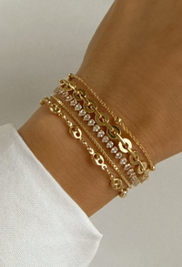 Milan Circle Link Bracelet