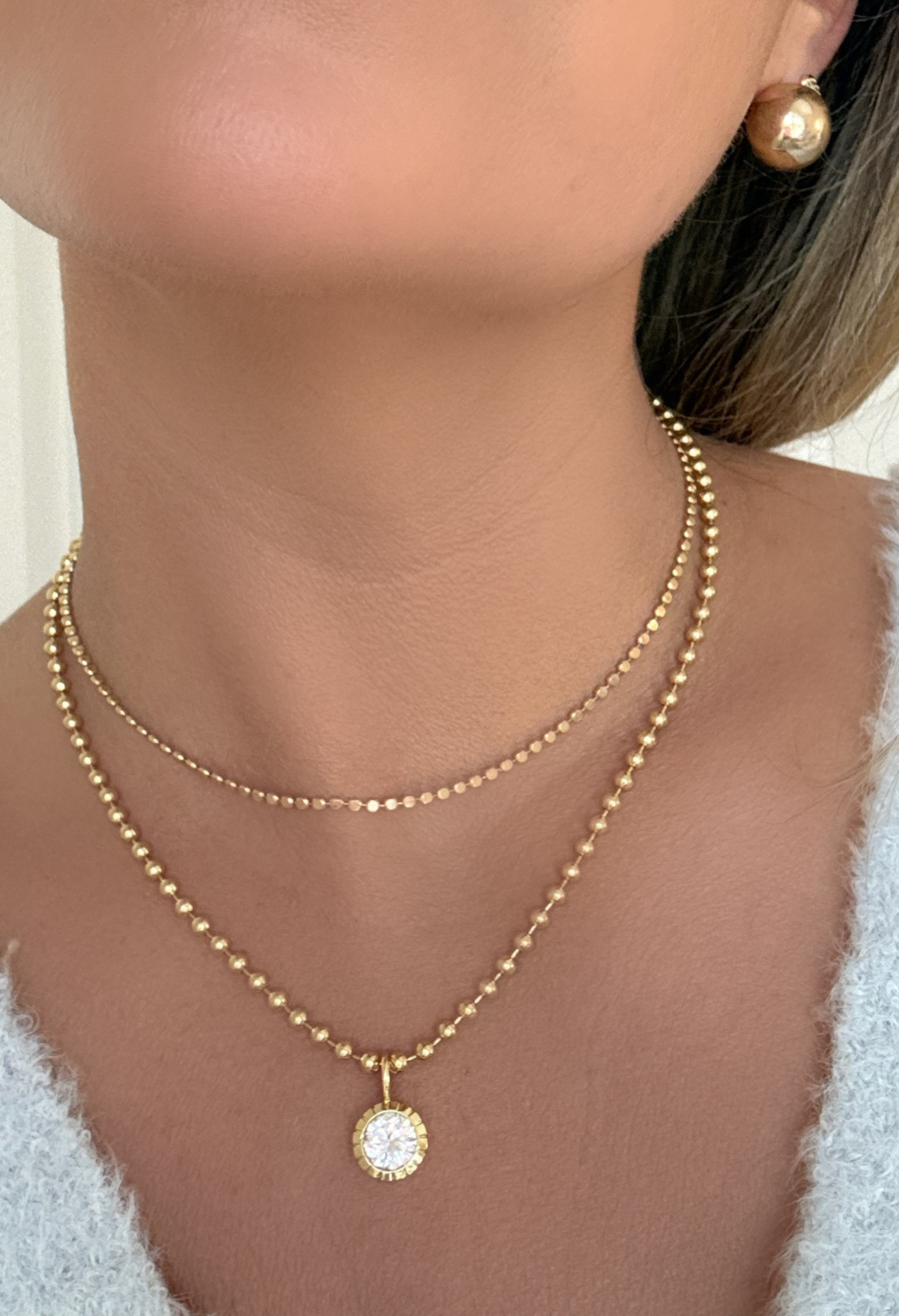 Diamond Pendant Necklace