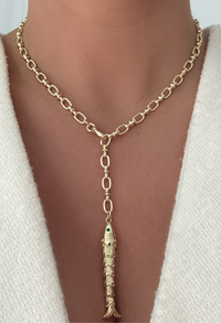 Gold Fish Necklace