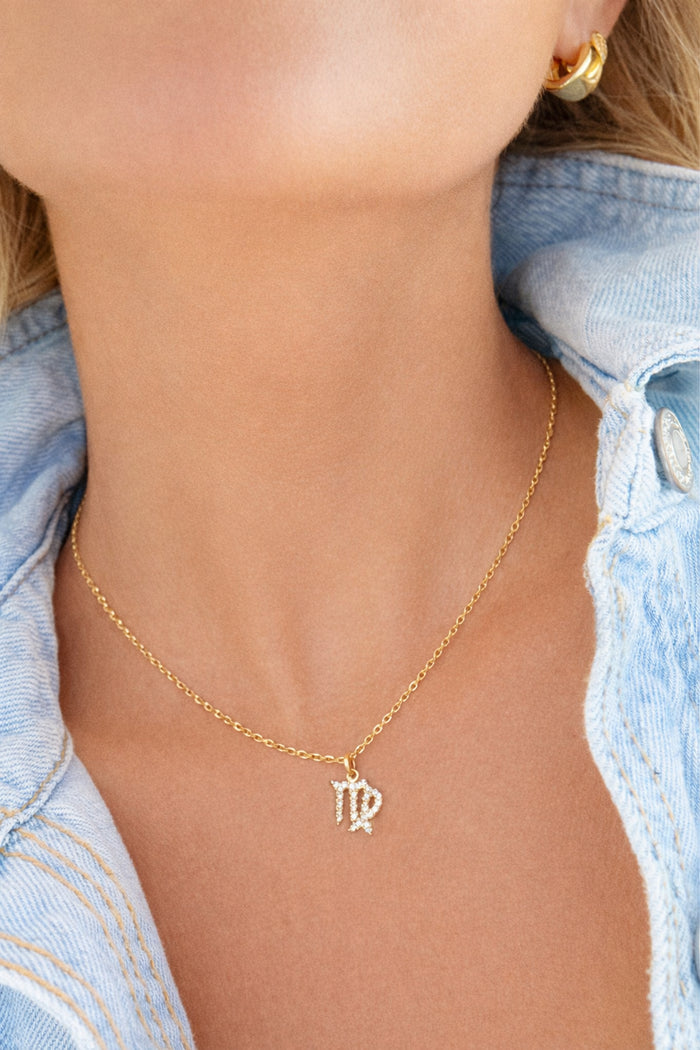 Zodiac Diamond Necklace
