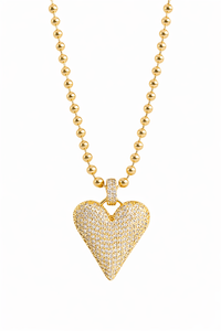 The Nolita Diamond Heart Necklace