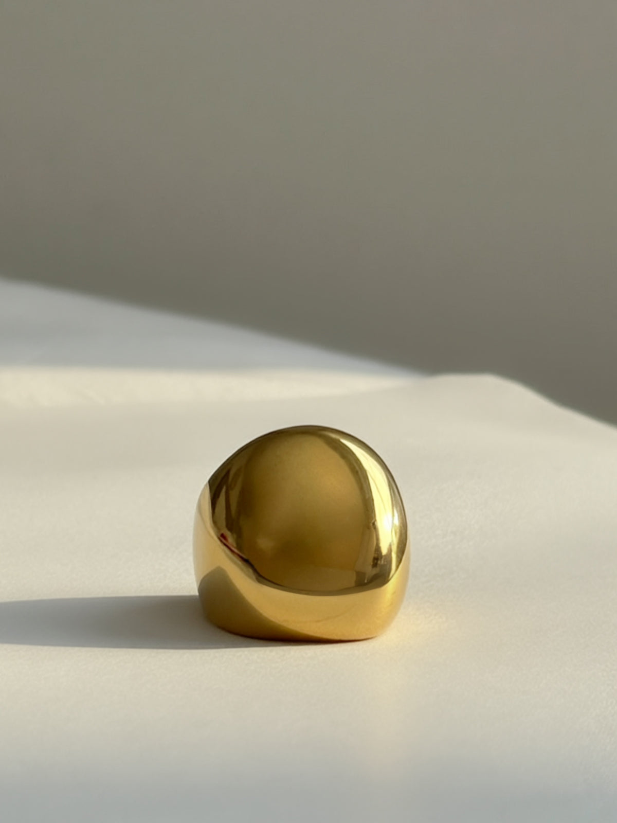 Gold Chunky Ring