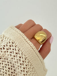 Gold Chunky Ring