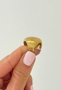 Gold Chunky Ring