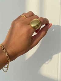 Gold Chunky Ring