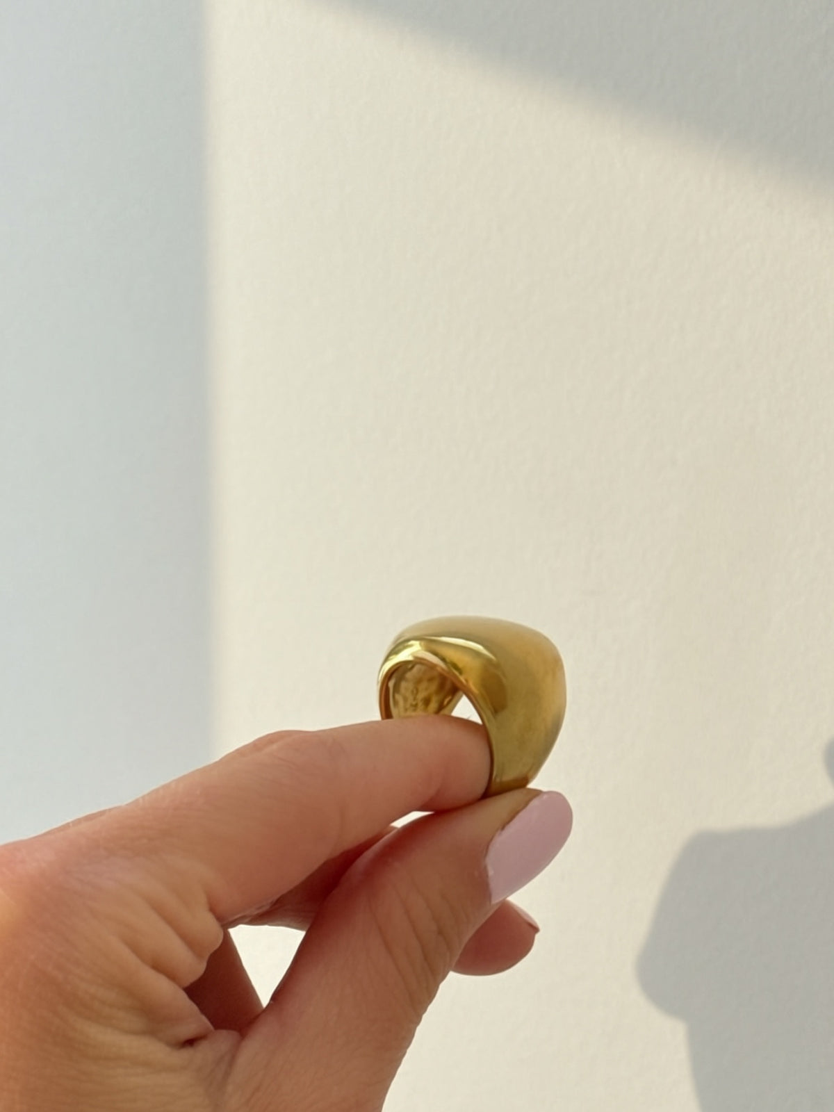 Gold Chunky Ring
