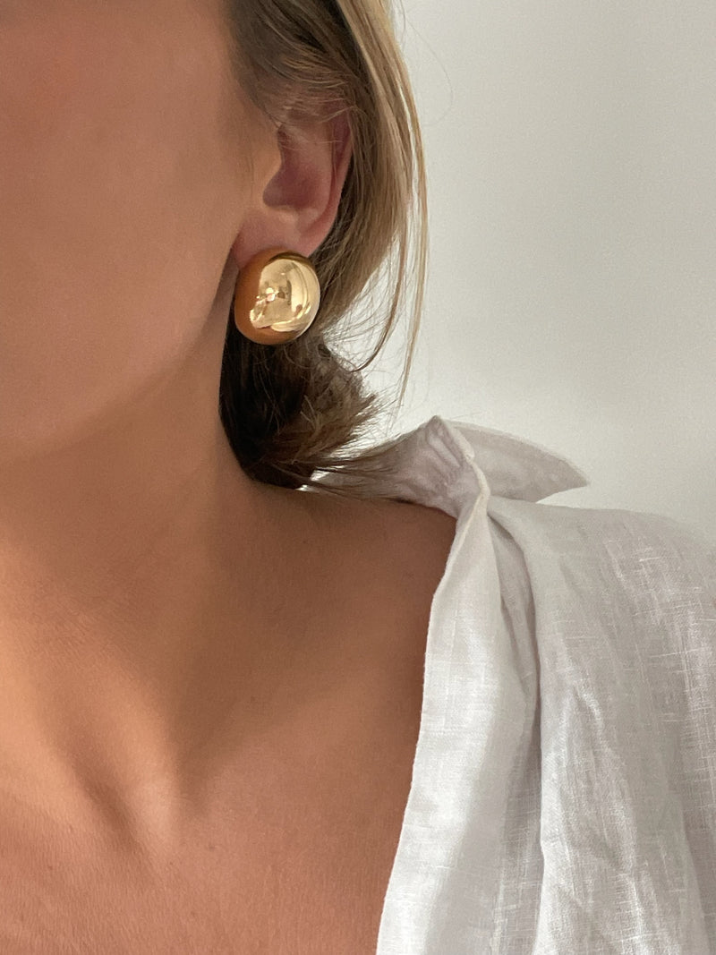 Lux Deluxe Ball Earrings