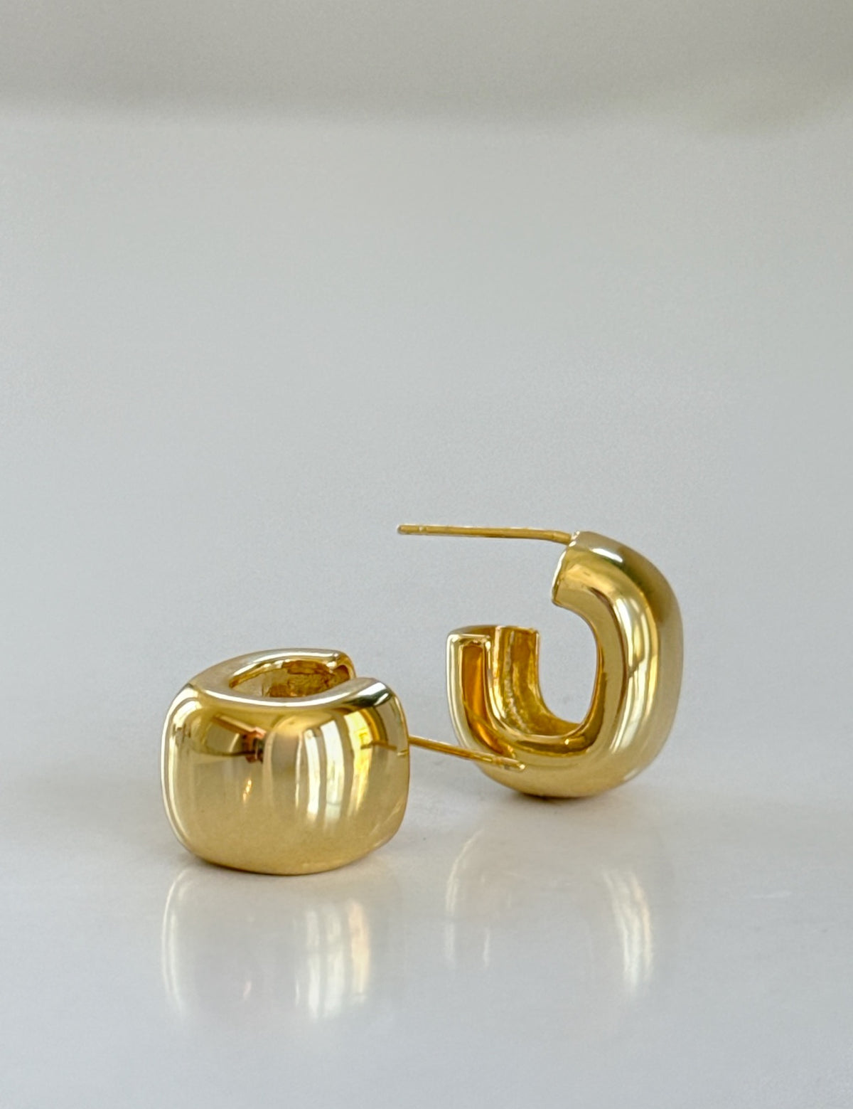 Gold Hoop Earrings