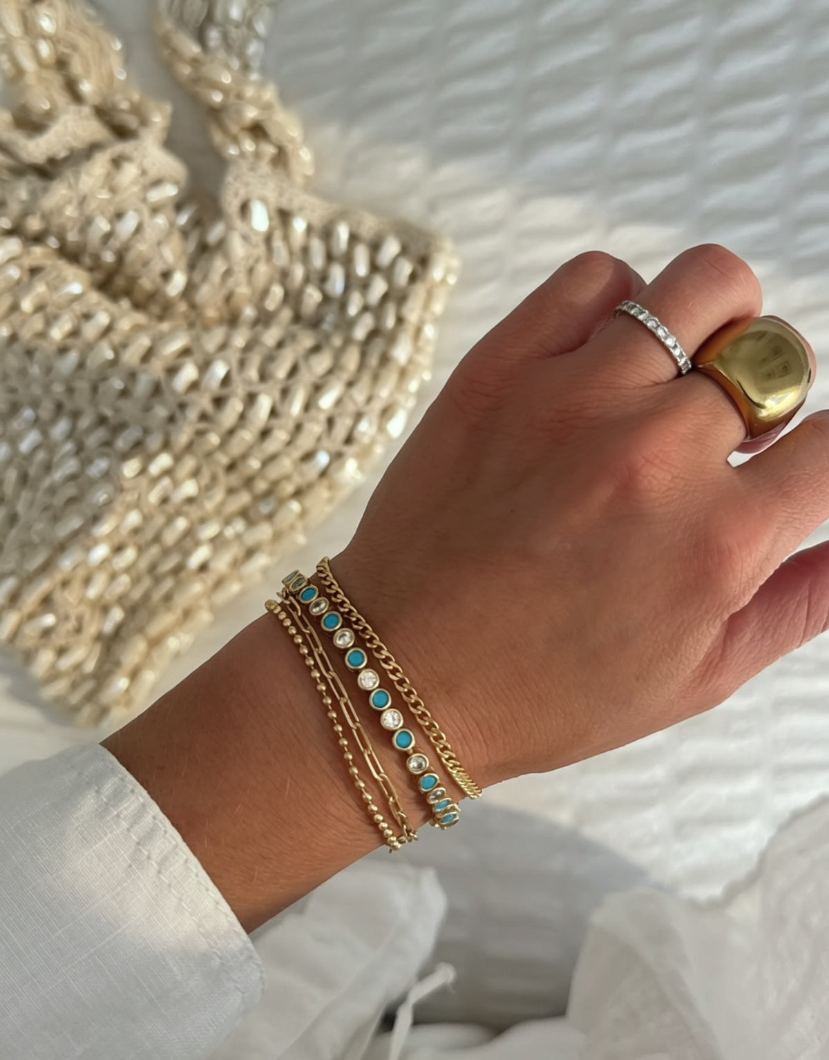 Gold Chunky Ring
